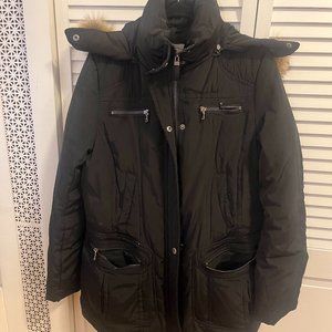 Black Down Winter Jacket Size Medium